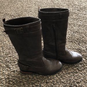 Girls brown riding boots